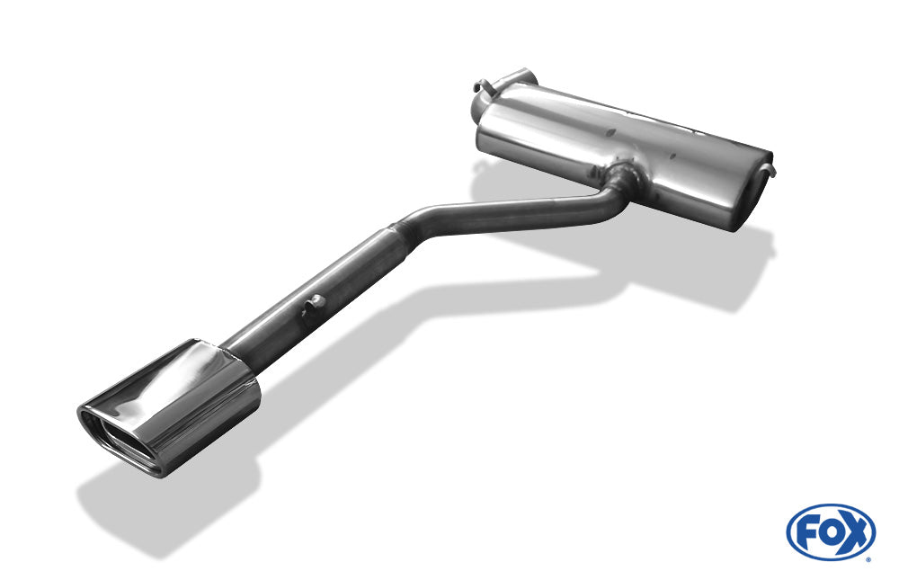 FOX Trabant 1.1 Limo & Kombi Endschalldämpfer Ø60mm - 135x80 Typ 53