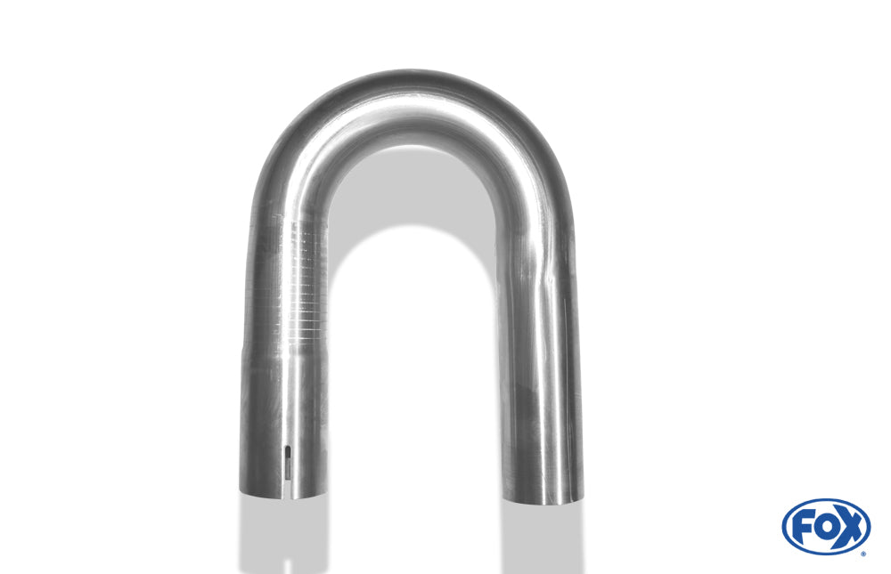 FOX Uni-Rohrbogen 180° geweitet - d1Ø 50mm Schenkellänge L1: ca. 165mm - Radius: 75mm