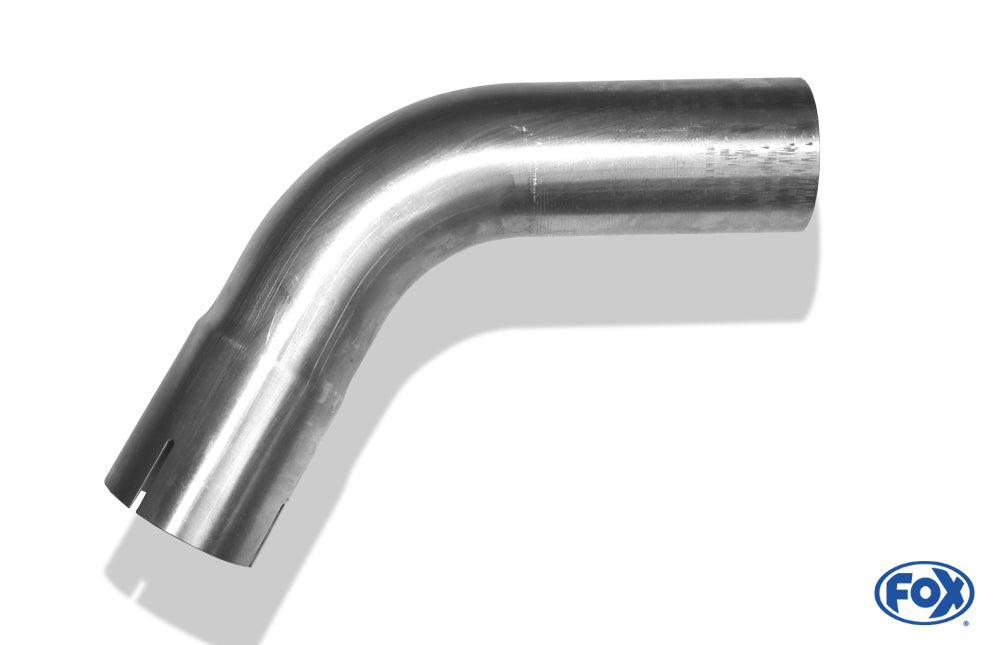 FOX Uni-Rohrbogen 60° geweitet - d1Ø 70mm Schenkellänge L1: ca. 120mm - Radius: 105mm