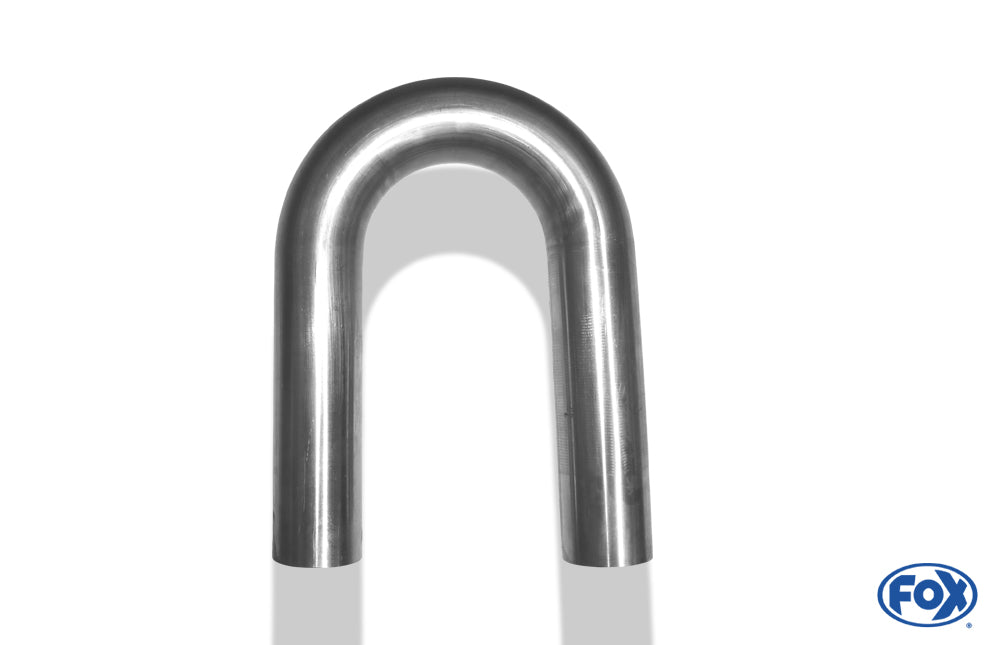 FOX Uni-Rohrbogen 180° ungeweitet - d1Ø 101,6mm Schenkellänge L1: ca. 300mm - Radius: 150mm
