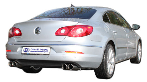 FOX VW Passat 3C/ 3C CC Endschalldämpfer Ausgang rechts/links - 2x90 Typ 13 rechts/links