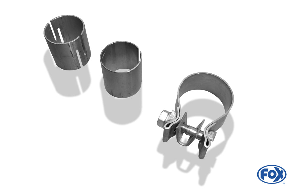 FOX VW Golf II Typ 19E Endschalldämpfer - 2x76 Typ 13