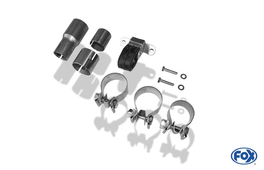 FOX VW Golf IV Endschalldämpfer - 2x76 Typ 13