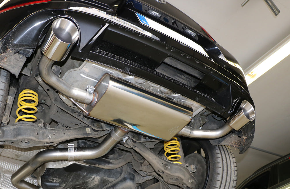 FOX VW Golf VII - GTI Facelift Endschalldämpfer rechts/links - 1x100 Typ 25 echts/links