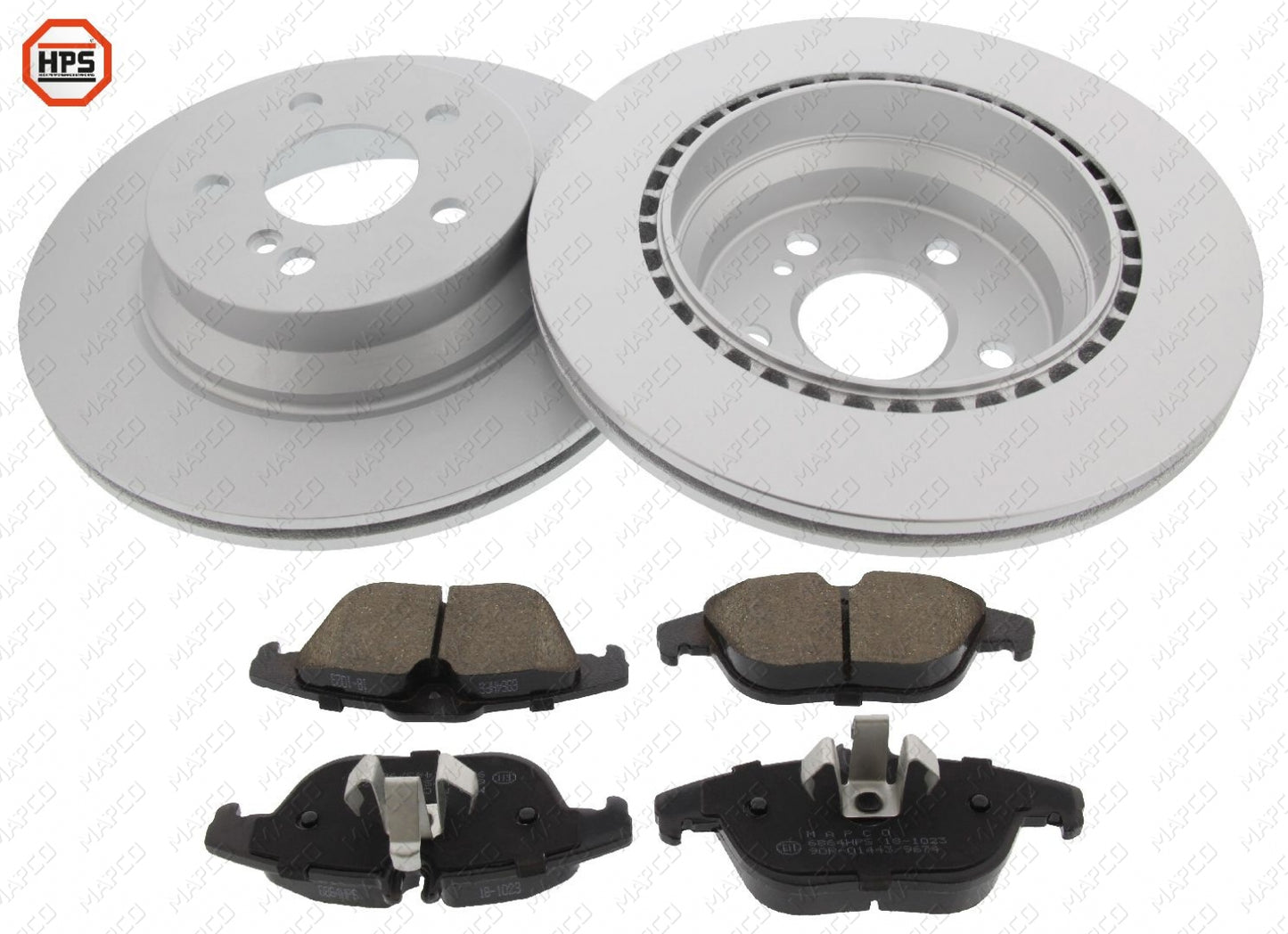 MAPCO Bremsensatz, Scheibenbremse Hinterachse 47816HPS