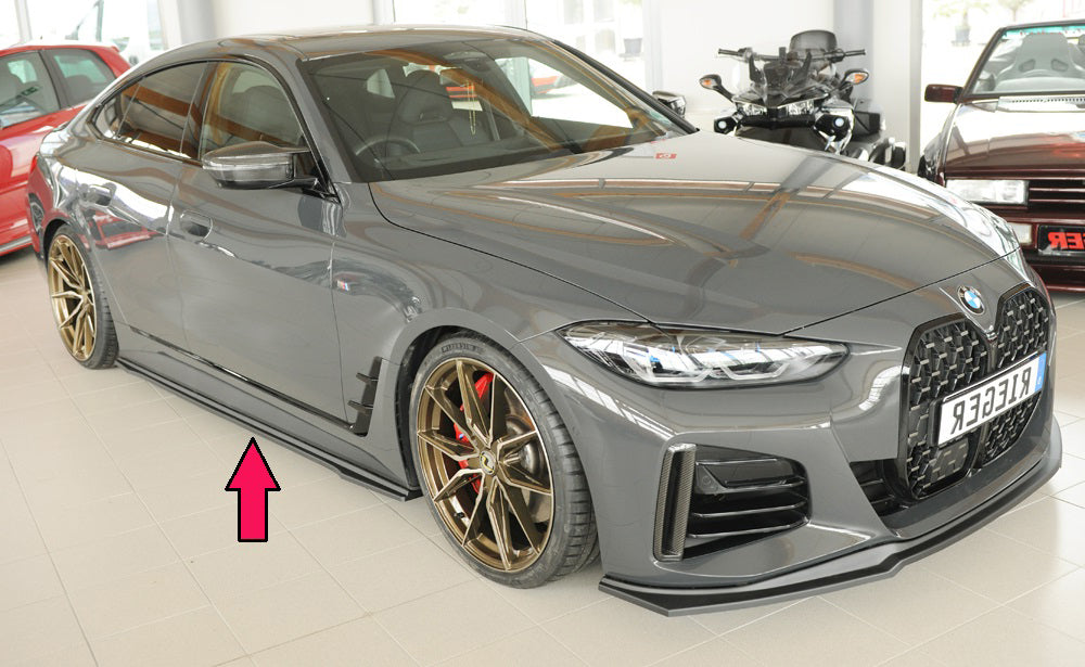 Rieger Seitenschwelleransatz BMW i4 M G26 (G4C) Gran Coupé (5-tür.) 11.21- 00053535