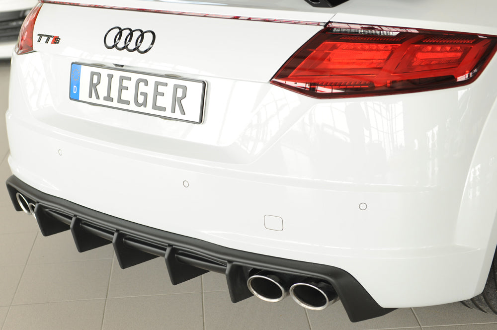Rieger Heckeinsatz Audi TTS (8J-FV/8S) Roadster 07.14-08.18 (bis Facelift) 00055145