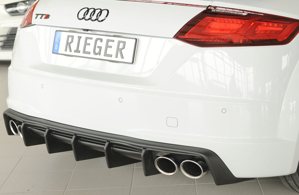 Rieger Heckeinsatz Audi TTS (8J-FV/8S) Roadster 07.14-08.18 (bis Facelift) 00055145