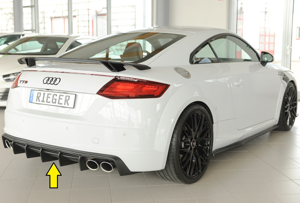 Rieger Heckeinsatz Audi TTS (8J-FV/8S) Roadster 07.14-08.18 (bis Facelift) 00055145