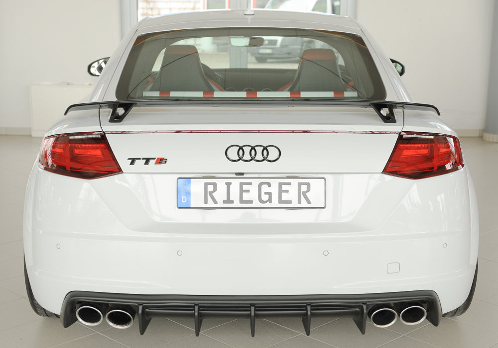 Rieger Heckeinsatz Audi TTS (8J-FV/8S) Roadster 07.14-08.18 (bis Facelift) 00055145
