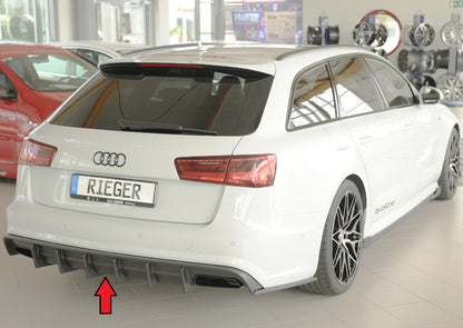 Rieger Heckeinsatz (für Fzg. ohne AHK) Audi A6 (4G/C7) Lim. 09.14- (ab Facelift) 00055343