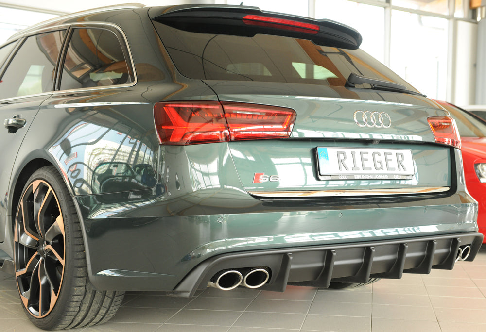 Rieger Heckeinsatz (für Fzg. ohne AHK) Audi A6 S6 (4G/C7) Lim. 09.14- (ab Facelift) 00055344