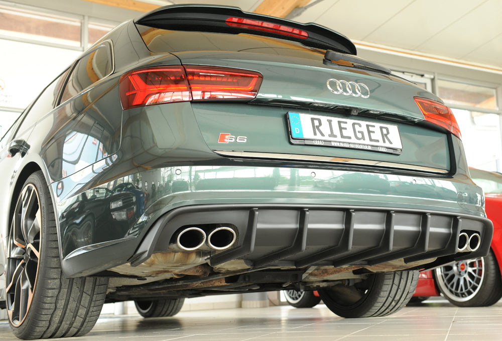 Rieger Heckeinsatz (für Fzg. ohne AHK) Audi A6 S6 (4G/C7) Lim. 09.14- (ab Facelift) 00055344