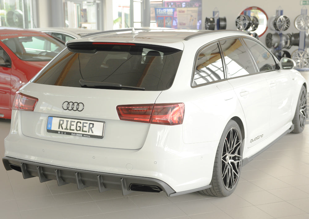 Rieger Heckeinsatz (für Fzg. mit AHK) Audi A6 (4G/C7) Lim. 09.14- (ab Facelift) 00055347