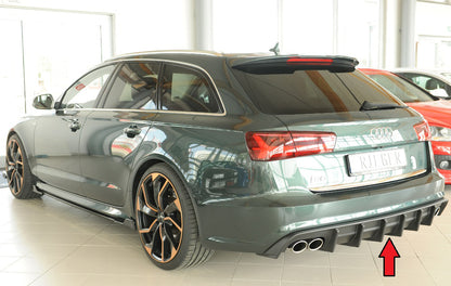 Rieger Heckeinsatz (für Fzg. mit AHK) Audi A6 S6 (4G/C7) Lim. 09.14- (ab Facelift) 00055348