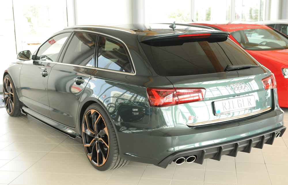 Rieger Heckeinsatz (für Fzg. mit AHK) Audi A6 S6 (4G/C7) Lim. 09.14- (ab Facelift) 00055348