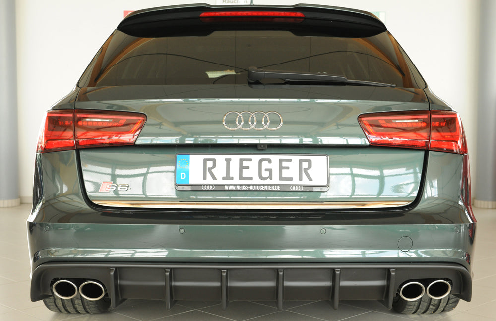 Rieger Heckeinsatz (für Fzg. mit AHK) Audi A6 S6 (4G/C7) Lim. 09.14- (ab Facelift) 00055348