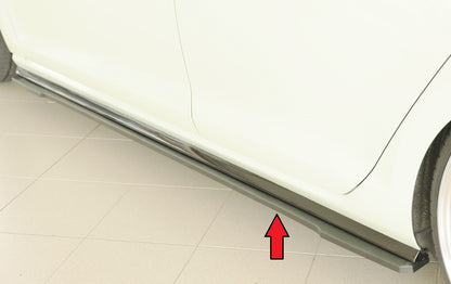Rieger Seitenschwelleransatz (ca. 19mm) VW Golf 7 R-Line 5-tür. 02.17- (ab Facelift) 00059548