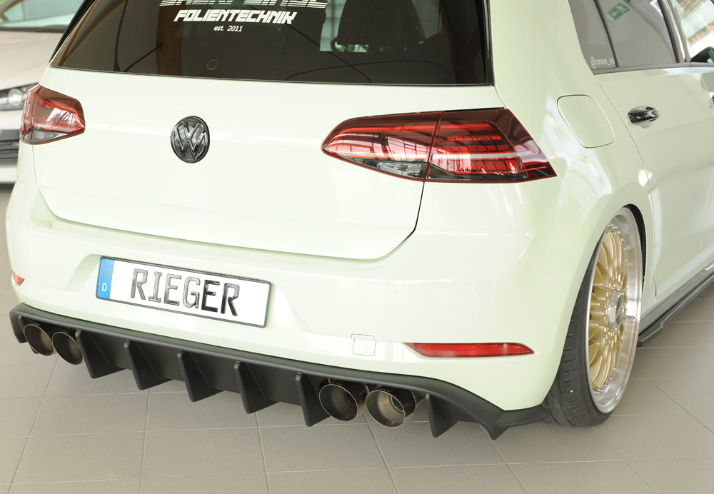 Rieger Heckeinsatz VW Golf 7 R 5-tür. 02.17- (ab Facelift) 00059582