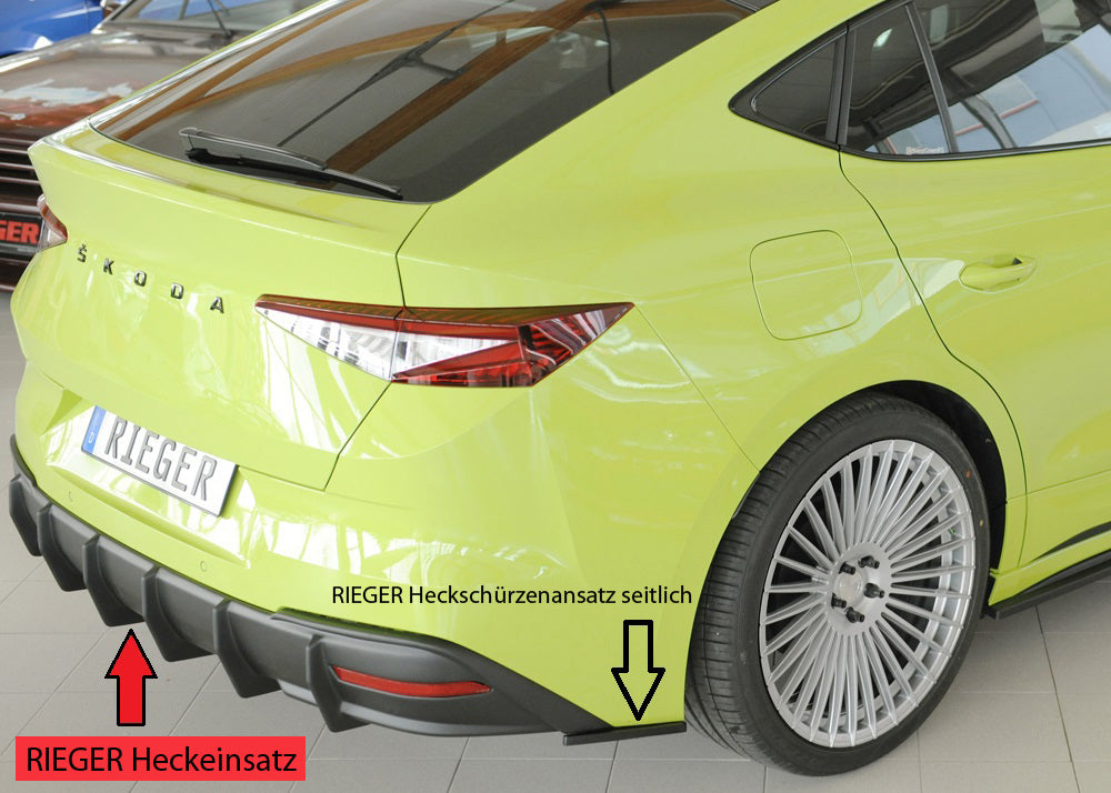 Rieger Heckeinsatz Skoda Enyaq iV RS (NY) SUV (5AZ) 07.21- 00079053