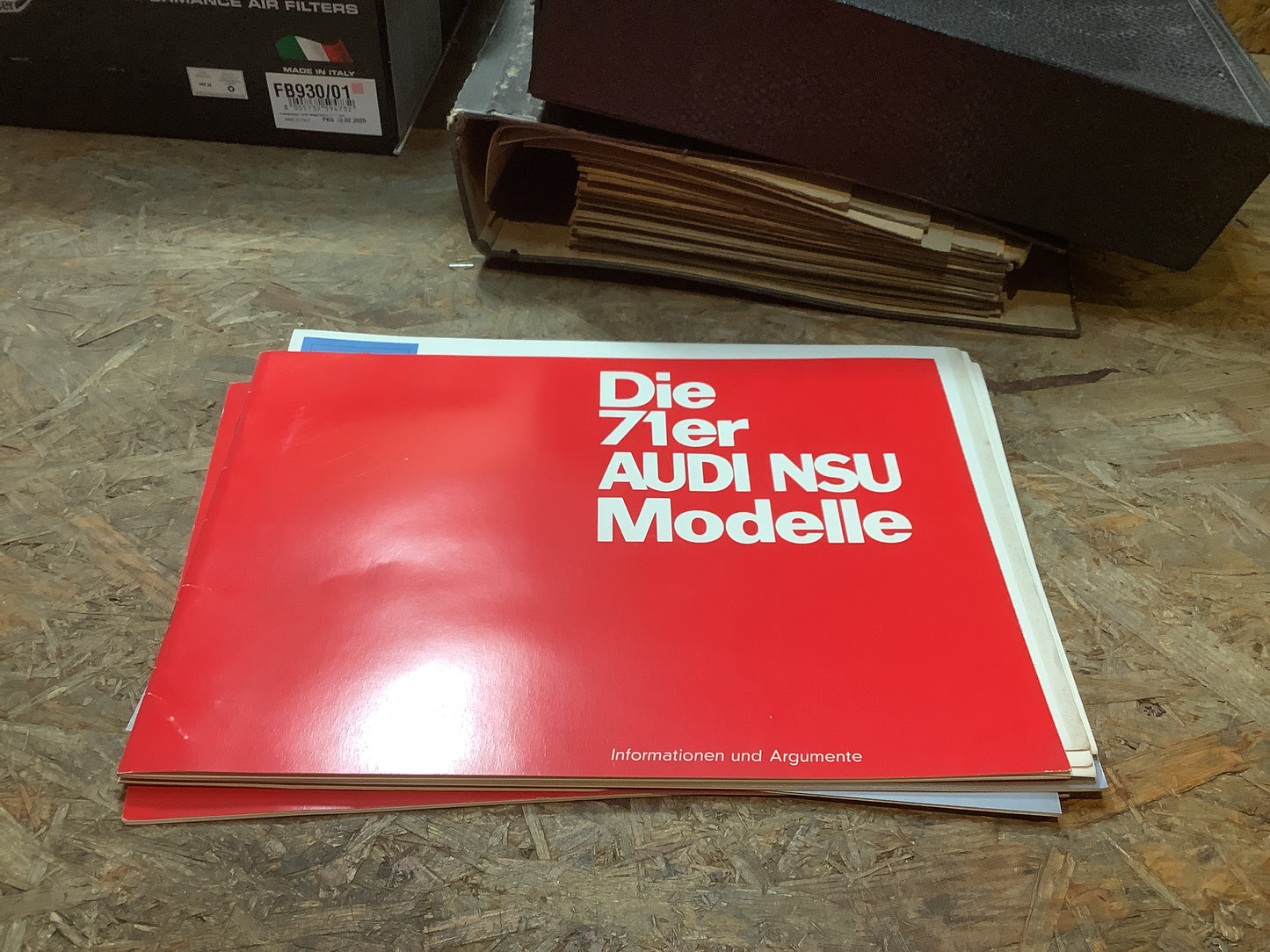 NSU Werbeprospekte Audi/NSU Konvolut