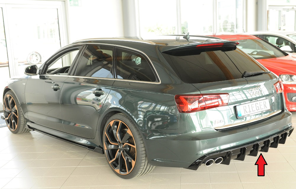 Rieger Heckeinsatz (für Fzg. mit AHK) Audi A6 S6 (4G/C7) Avant 09.14- (ab Facelift) 00088350