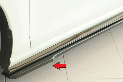 Rieger Seitenschwelleransatz (ca. 19mm) VW Golf 7 R-Line 5-tür. 02.17- (ab Facelift) 00088360