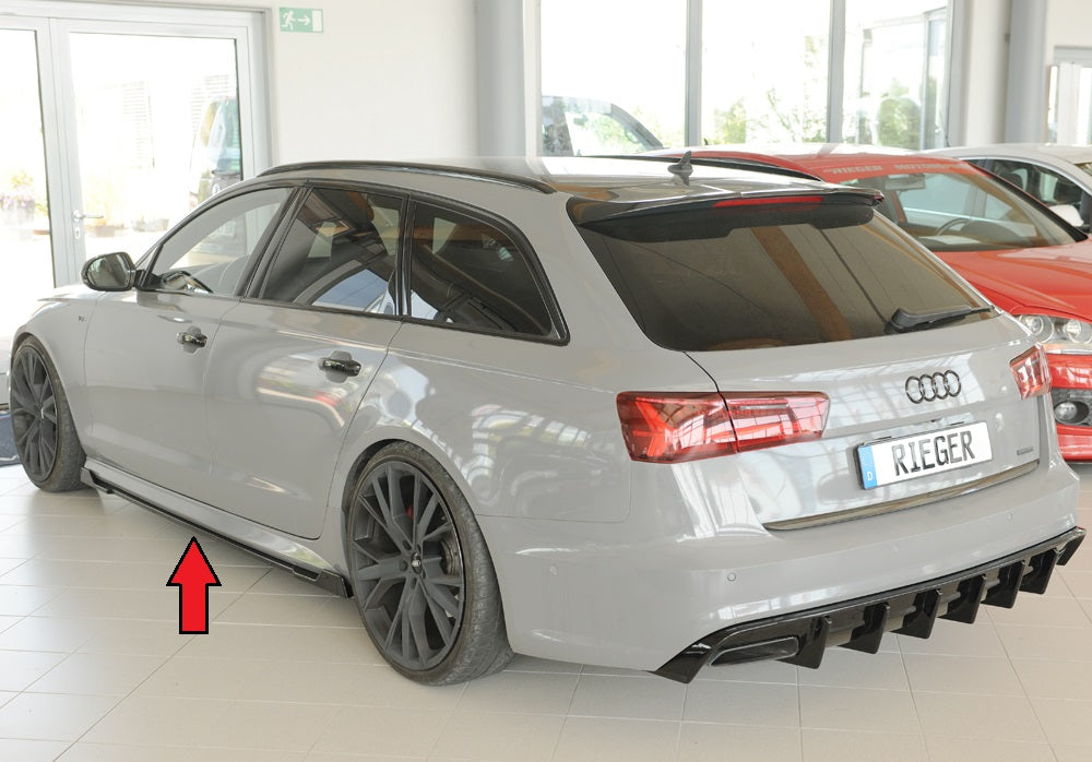 Rieger Seitenschwelleransatz Audi A6 S6 (4G/C7) Lim. 09.14- (ab Facelift) 00088363