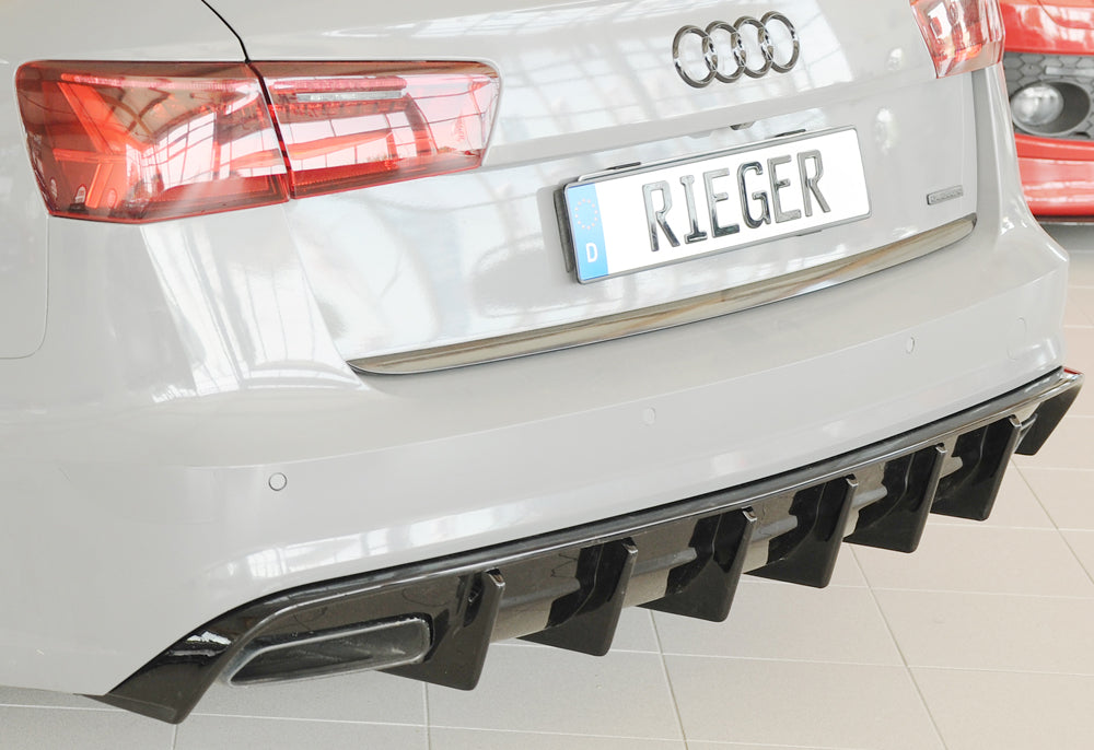 Rieger Heckeinsatz (für Fzg. ohne AHK) Audi A6 (4G/C7) Lim. 09.14- (ab Facelift) 00088365