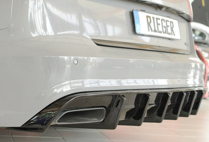 Rieger Heckeinsatz (für Fzg. ohne AHK) Audi A6 (4G/C7) Lim. 09.14- (ab Facelift) 00088365