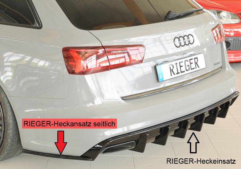 Rieger Heckschürzenansatz seitlich links Audi A6 S6 (4G/C7) Lim. 09.14- (ab Facelift) 00088367