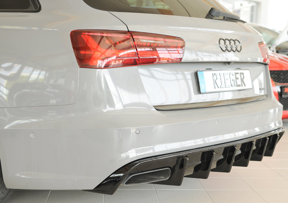 Rieger Heckeinsatz (für Fzg. mit AHK) Audi A6 (4G/C7) Lim. 09.14- (ab Facelift) 00088369