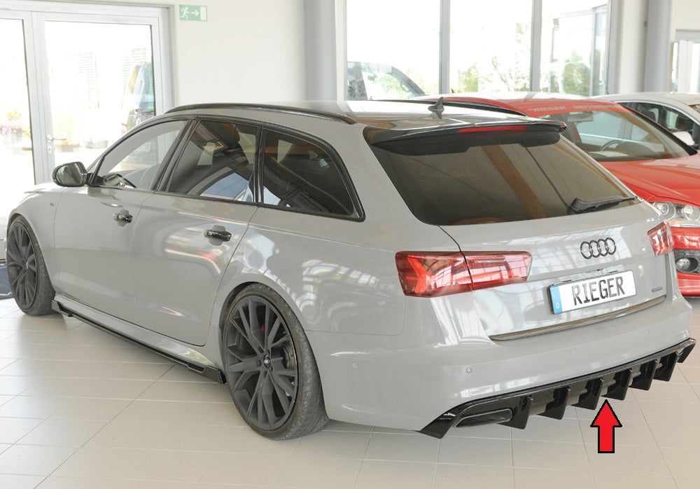 Rieger Heckeinsatz (für Fzg. mit AHK) Audi A6 (4G/C7) Lim. 09.14- (ab Facelift) 00088369