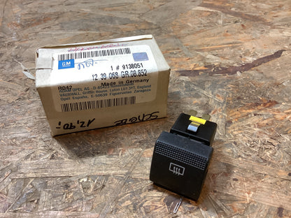 Vectra B Schalter, Heizung, Heckscheibe Original GM NEU