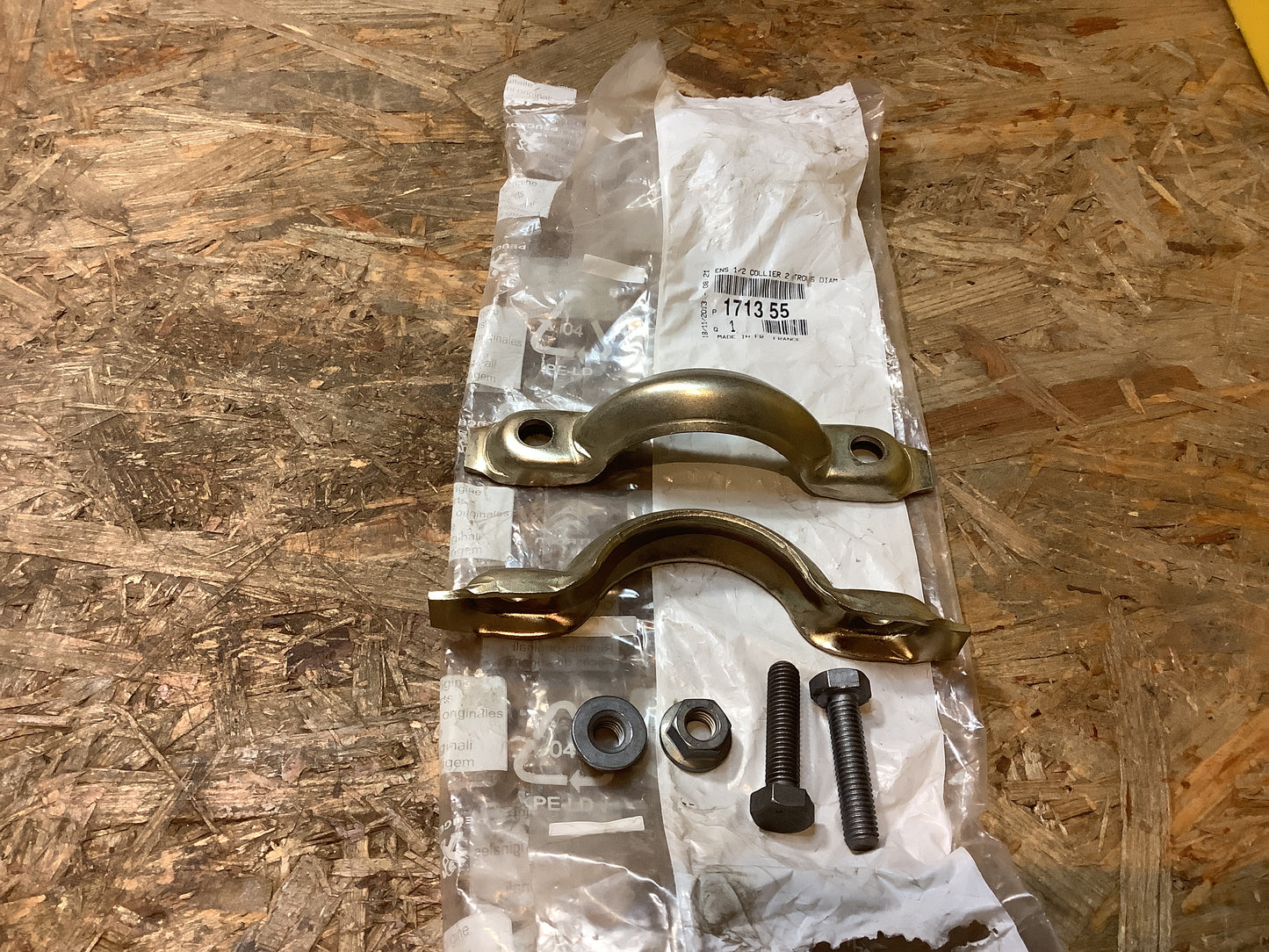 Modell unbekannt Auspuffschelle, Klemmstücksatz, Abgasanlage Original Peugeot/Citroën NEU