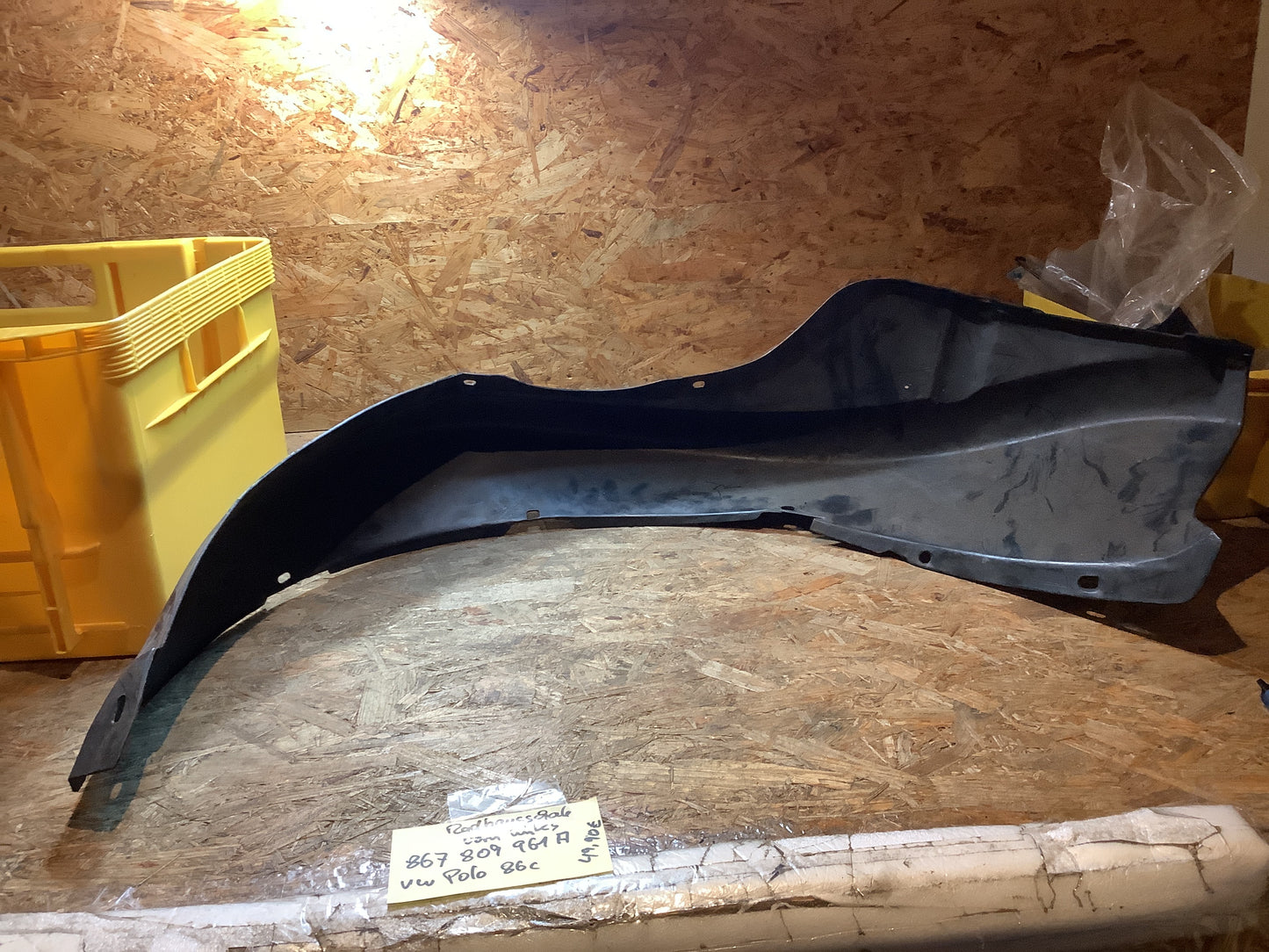 VW Polo 86c Radhausschale vorn links Original VW NEU