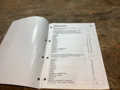 PA-115 Opel Dachträger Aufbau-System Ausgabe 09/1993