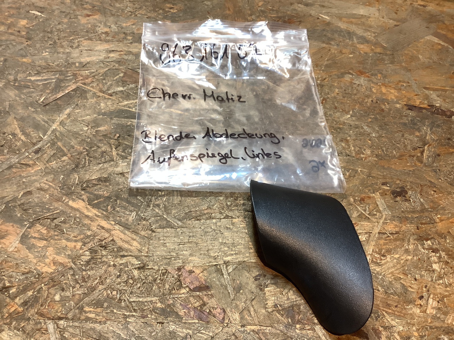 Chevrolet Matiz Blende, Abdeckung, Außenspiegel, links Original GM NEU