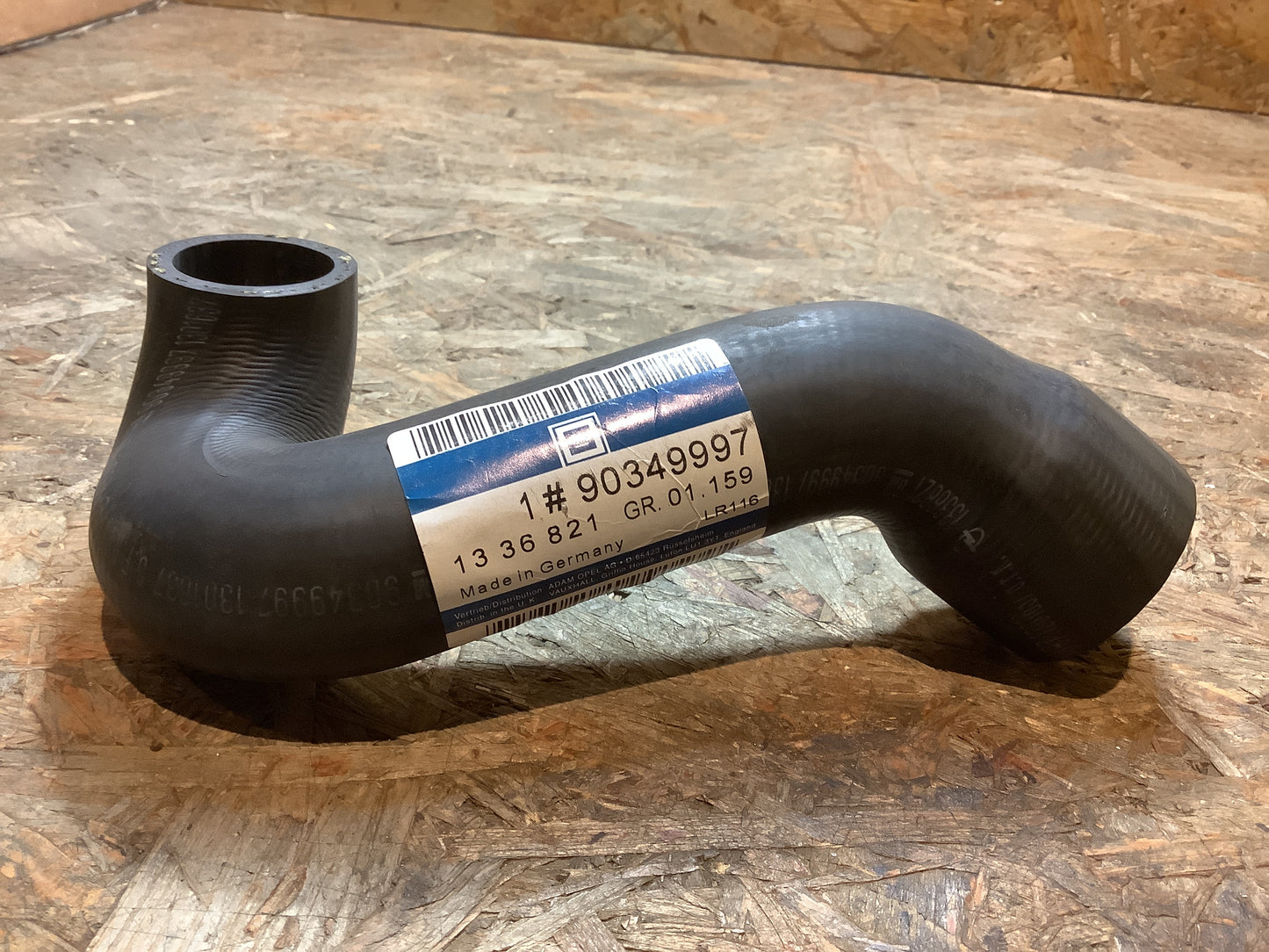 Kadett E 1.4i, 1.6i Kühlerschlauch, Kühlmittelschlauch Original GM NEU