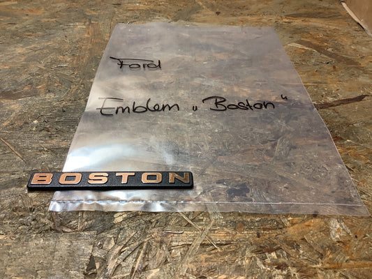 Emblem „Boston“ Original Ford NEU
