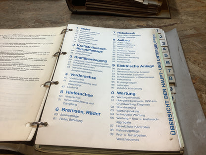 Arbeits-Positions-Buch NSU Prinz 4 Audi NSU