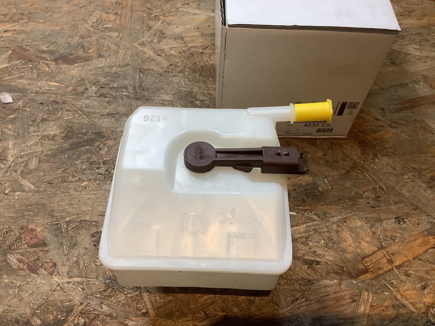 Citroën Berlingo, Peugeot Partner Ausgleichsbehälter, Bremsflüssigkeit Original Genuine Parts NEU