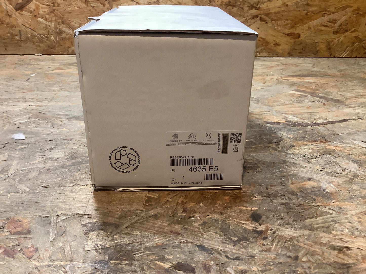 Citroën Berlingo, Peugeot Partner Ausgleichsbehälter, Bremsflüssigkeit Original Genuine Parts NEU