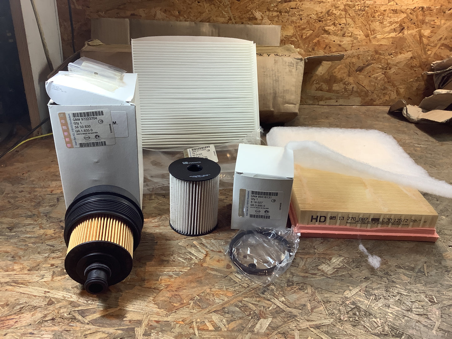 Opel Meriva A Servicekit Original GM NEU