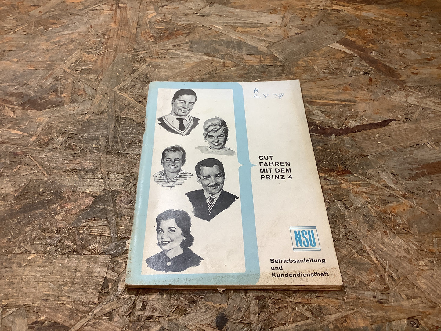 NSU Prinz 4 Betriebsanleitung und Kundendienstheft