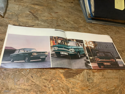 NSU 1000C Werbeprospekt