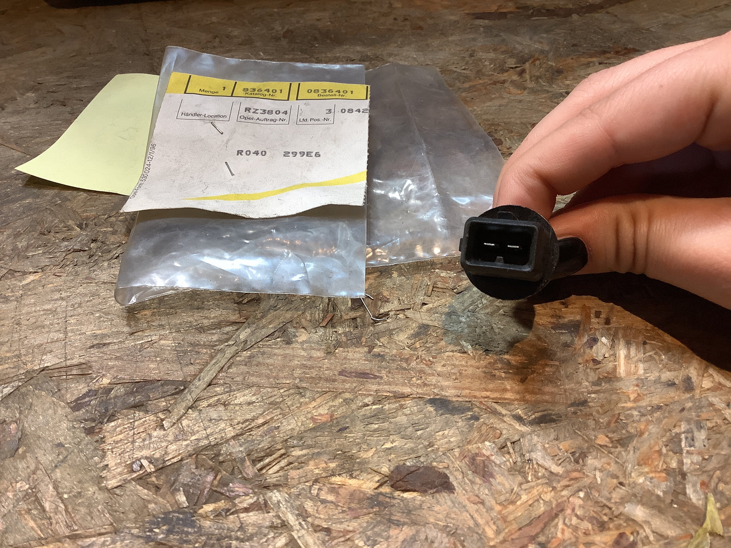 Opel Omega B, Astra F, Vectra A Ansaugluft Temperatursensor Original Opel NEU