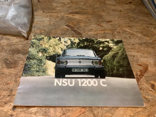 NSU 1200C Werbeprospekt