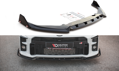 Maxton Front Ansatz V.2 +Flaps für Toyota GR Yaris Mk4