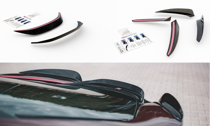 Maxton Spoiler CAP für Paket BMW i8 schwarz Hochglanz